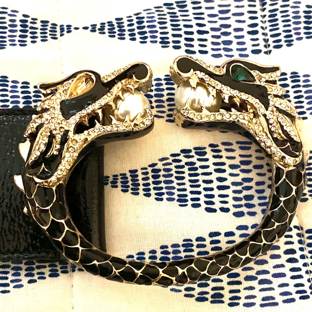Gucci Dragon Swarovski Crystals Belt Women 80/36